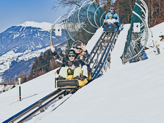 koenigsleiten zillertal winter arena coaster