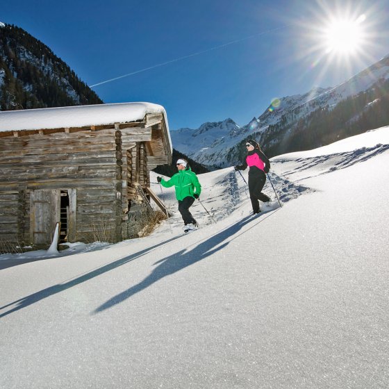 koenigsleiten zillertal winter schneeschuh wandern